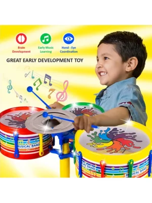 Jazz Drum Set – Multicolour